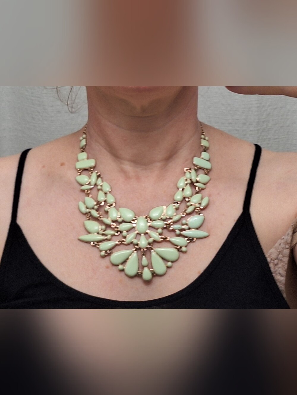 ALDO | Mint Green Statement Piece Necklace